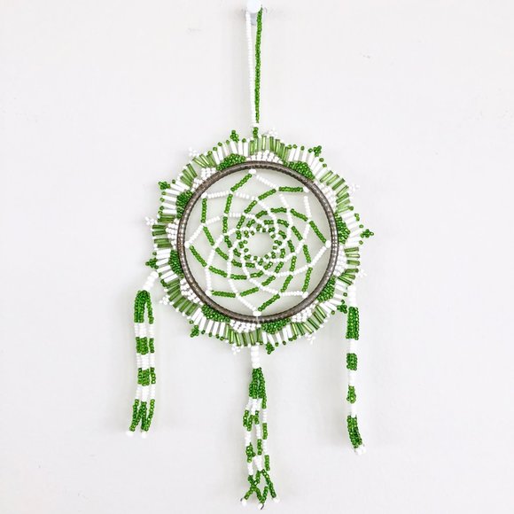 Beautifully Crafted Beaded Dream Catcher Ornament - Picture 11 of 13